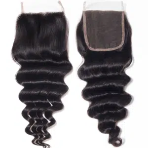 Steamed Loose Waves Transparent Lace Closure | Hair Maiden India